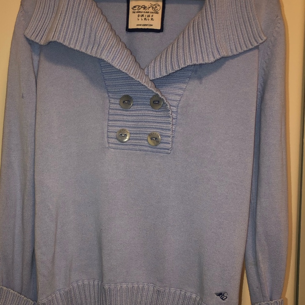 Periwinkle sweater - worn once